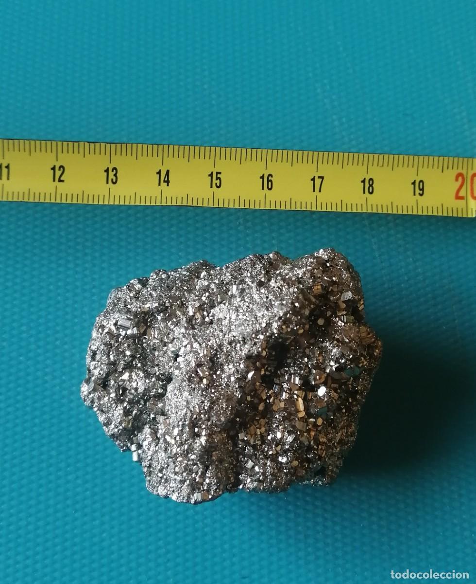 Coleccionismo de minerales: MINERAL - ESPECTACULAR TROZO DE PIRITA - Foto 2