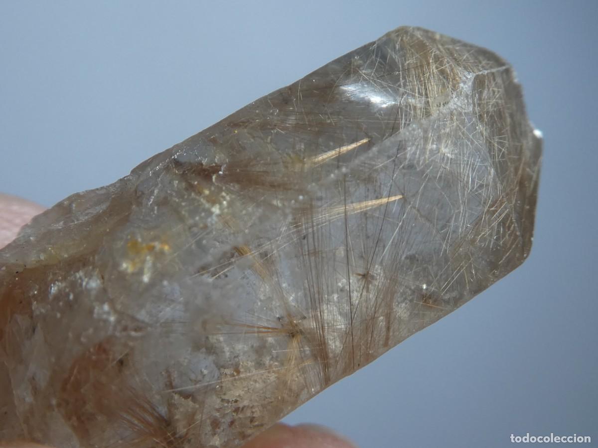 Coleccionismo de minerales: (058) CUARZO RUTILADO, BRASIL. - Foto 2