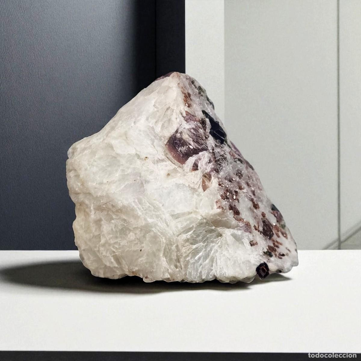 Coleccionismo de minerales: Turmalinas sobre matriz de feldespato - Foto 5