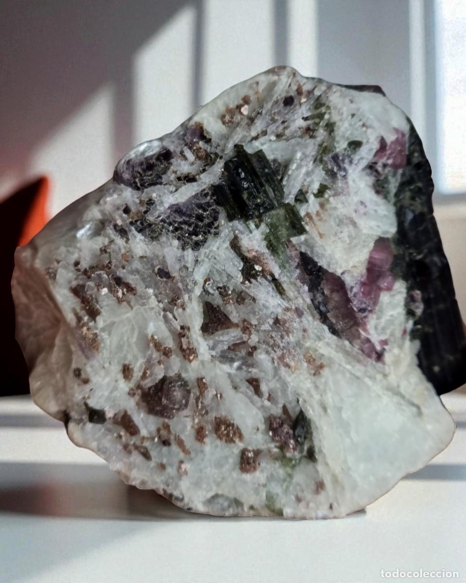 Coleccionismo de minerales: Turmalinas sobre matriz de feldespato - Foto 9