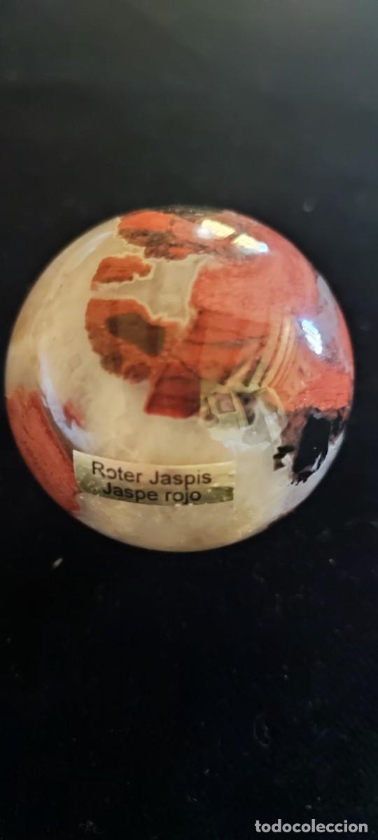 Coleccionismo de minerales: Esfera de jaspe rojo - Foto 1