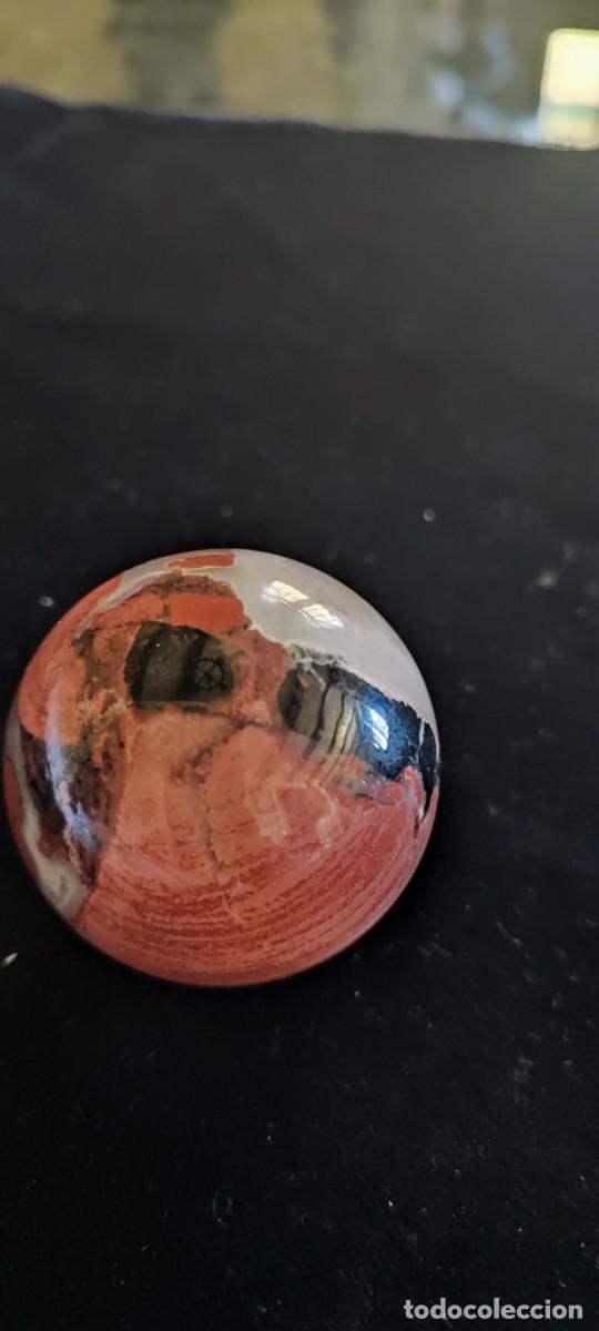Coleccionismo de minerales: Esfera de jaspe rojo - Foto 2