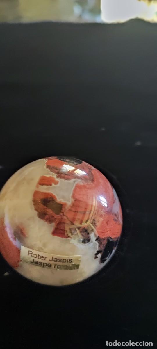 Coleccionismo de minerales: Esfera de jaspe rojo - Foto 3