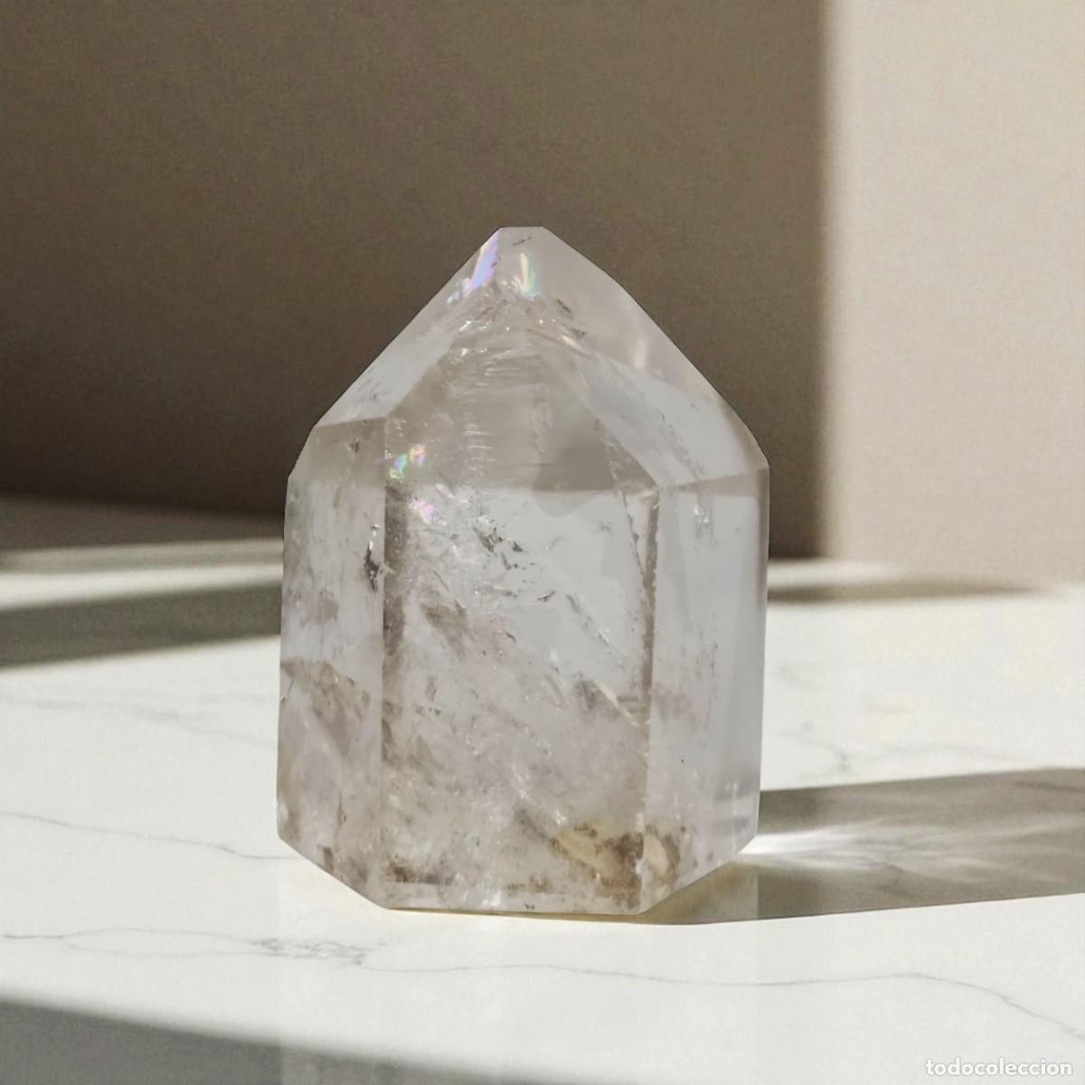 Coleccionismo de minerales: Punta de cuarzo de Brasil - Foto 3