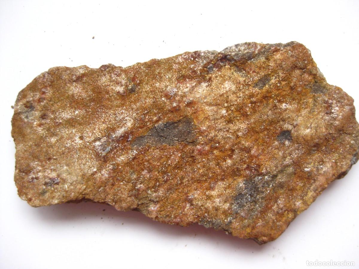 Coleccionismo de minerales: ROCA MICAESQUISTO (DORADO) - Foto 1
