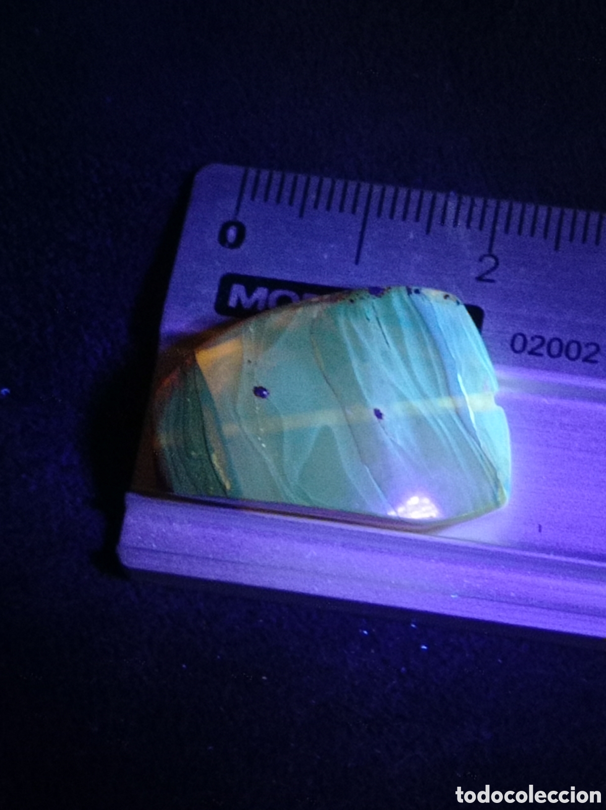 Coleccionismo de minerales: &Aacute;MBAR MEXICANO PERFORADO - Foto 4