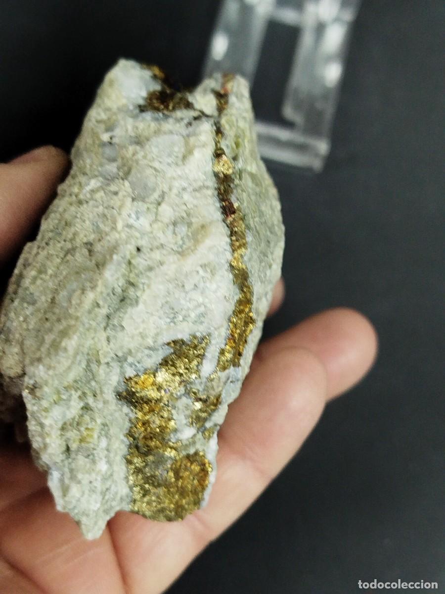 Coleccionismo de minerales: CALCOPIRITA - MINERAL. Barcelona. - Foto 3