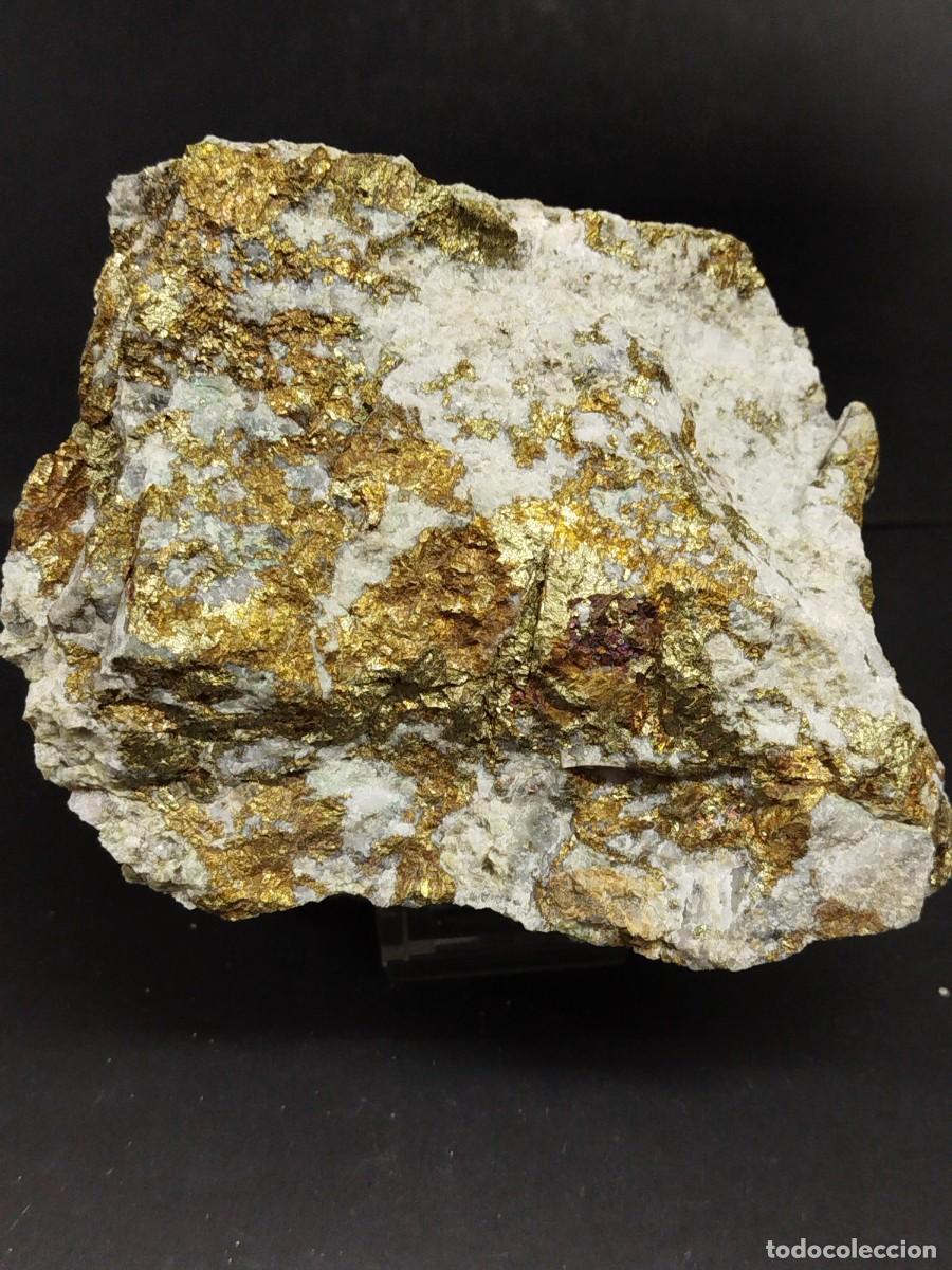 Coleccionismo de minerales: CALCOPIRITA - MINERAL. Barcelona. - Foto 1
