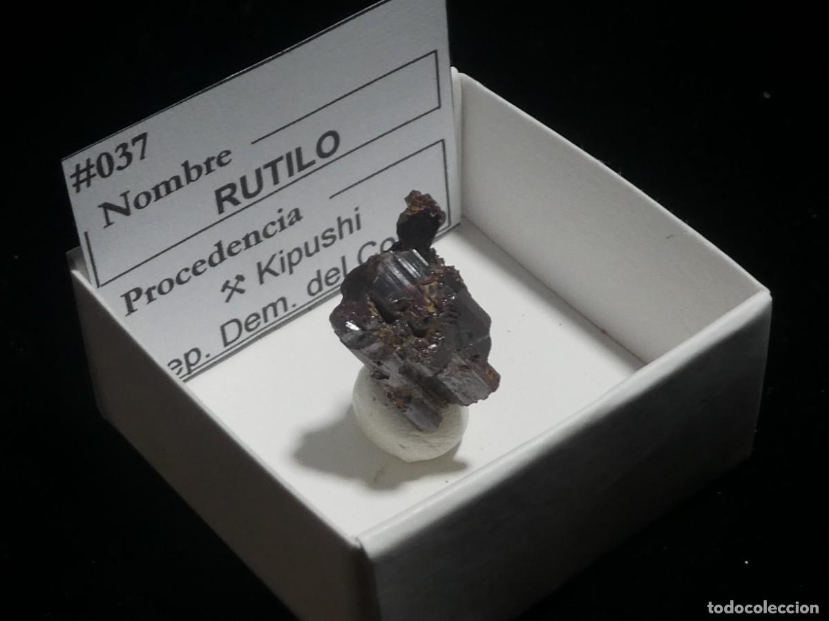 Coleccionismo de minerales: (037) RUTILO. REPUBLICA DEMOCRATICA DEL CONGO. - Foto 2