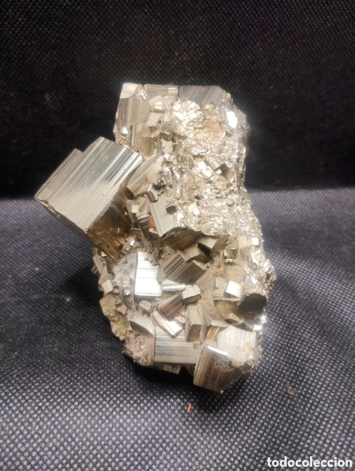 Coleccionismo de minerales: Gran Pirita maclada 1.137 gr. - Foto 4