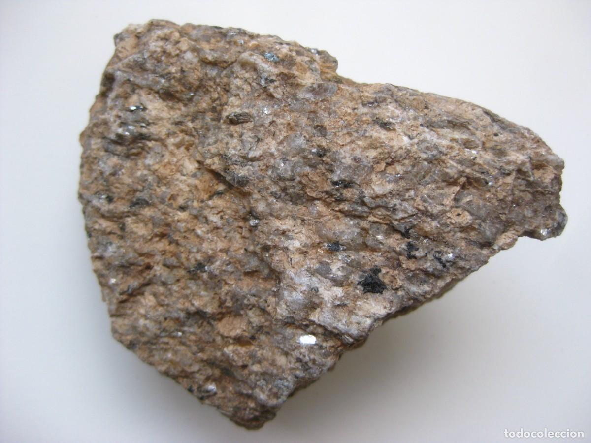 Coleccionismo de minerales: ROCA GRANITO CATACLASTICO DE DOS MICAS - Foto 2
