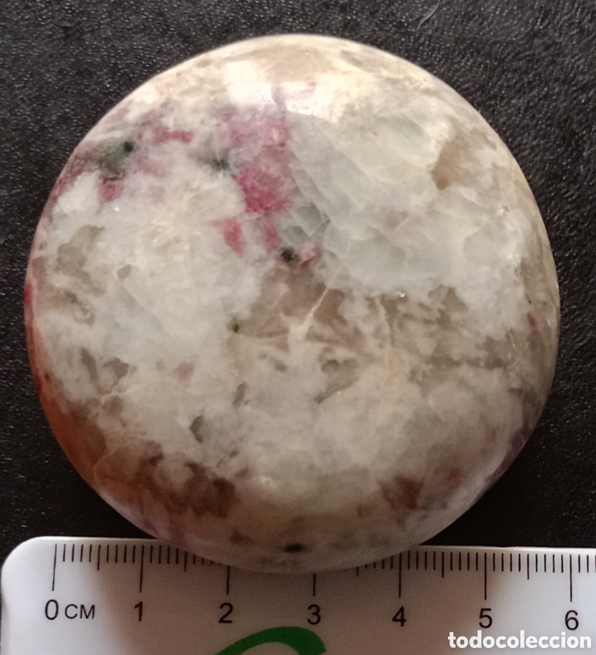 Coleccionismo de minerales: Cuarzo con inclusiones rosadas - Foto 1