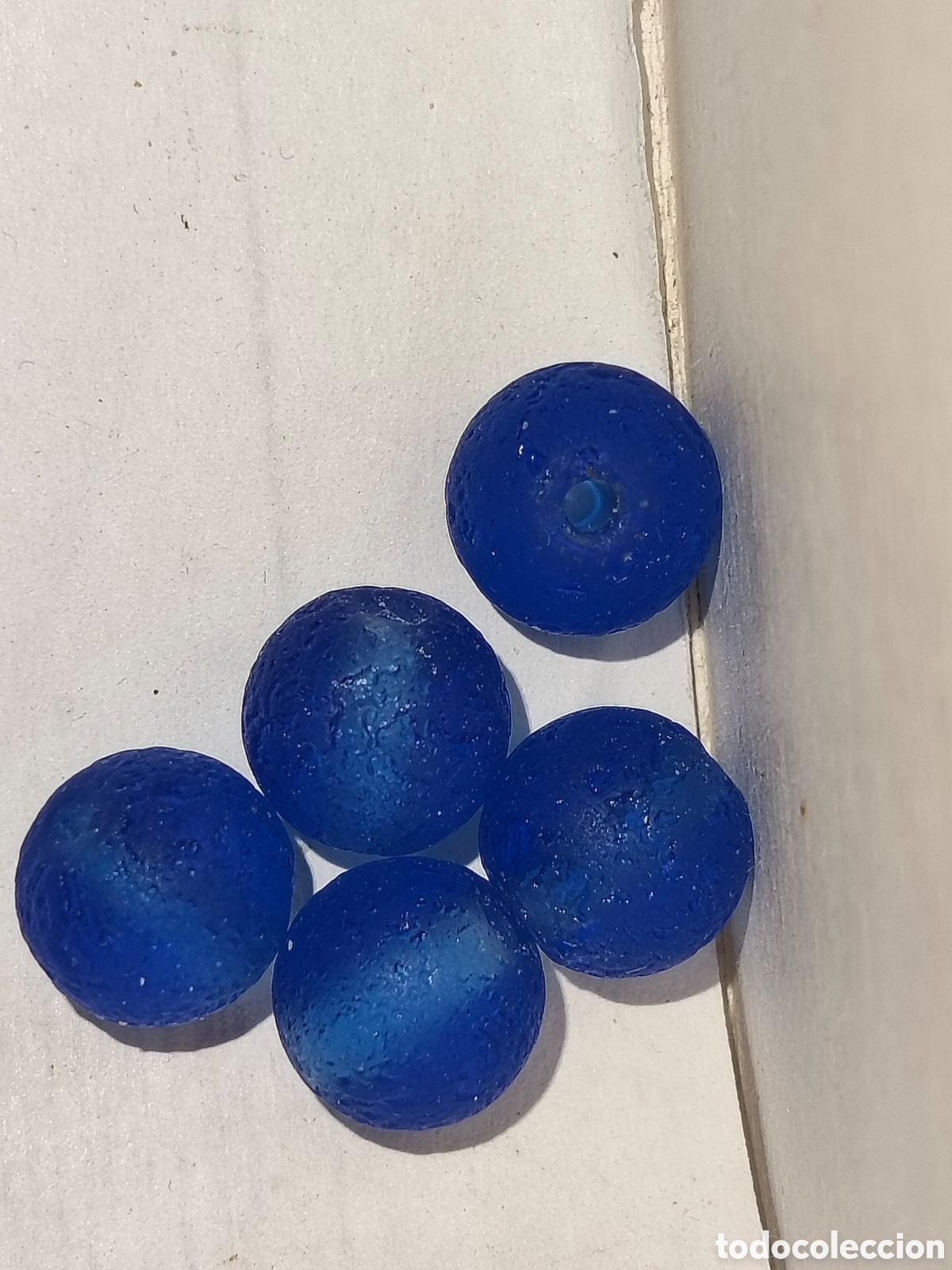 Coleccionismo de minerales: 5 Moldavitas mineral tectita meteorito Republica Checa de 32,50cts