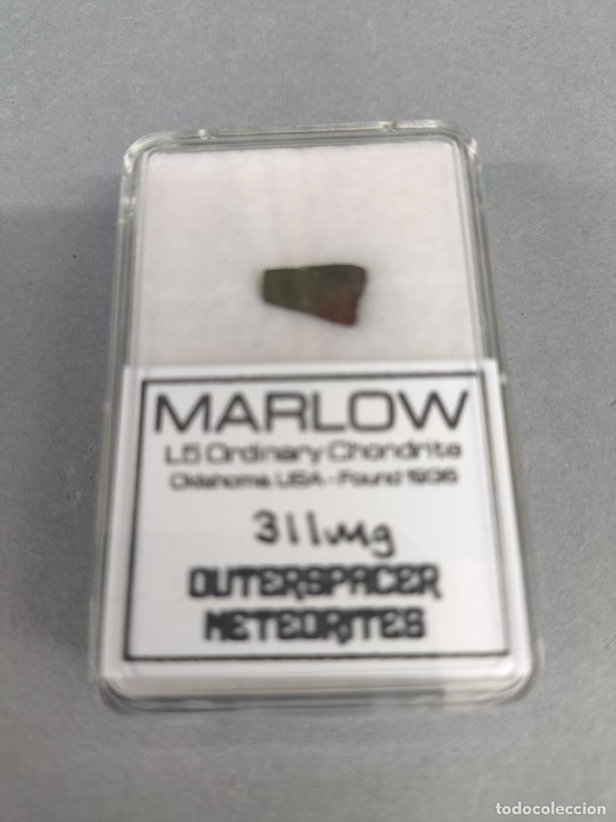 Coleccionismo de minerales: MARLOW - Meteorito. California.-USA