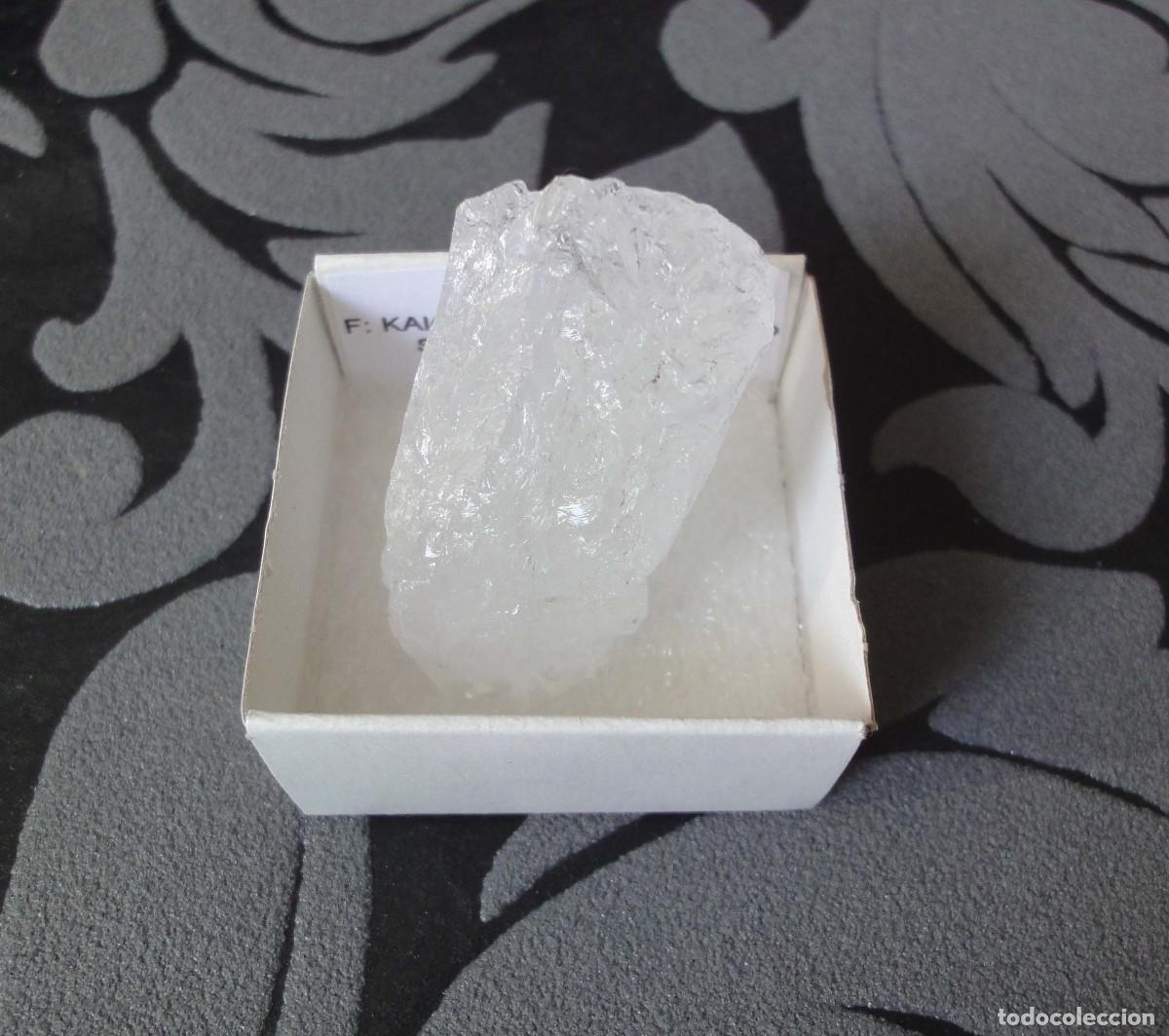 Coleccionismo de minerales: MINERAL CALINITA MINERALES EN CAJA 4X4 CM