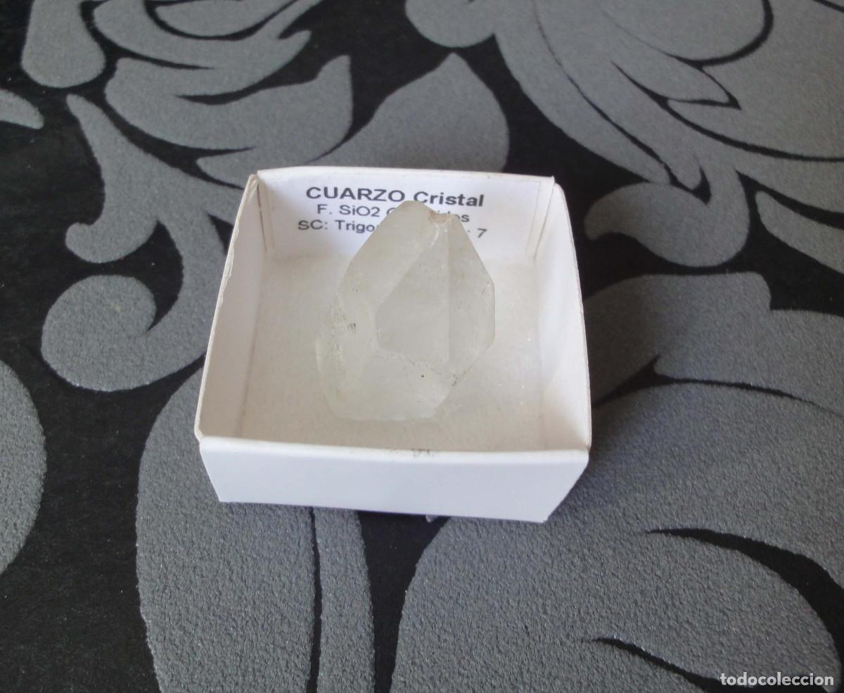 Coleccionismo de minerales: MINERAL CUARZO MINERALES EN CAJA 4X4 CM