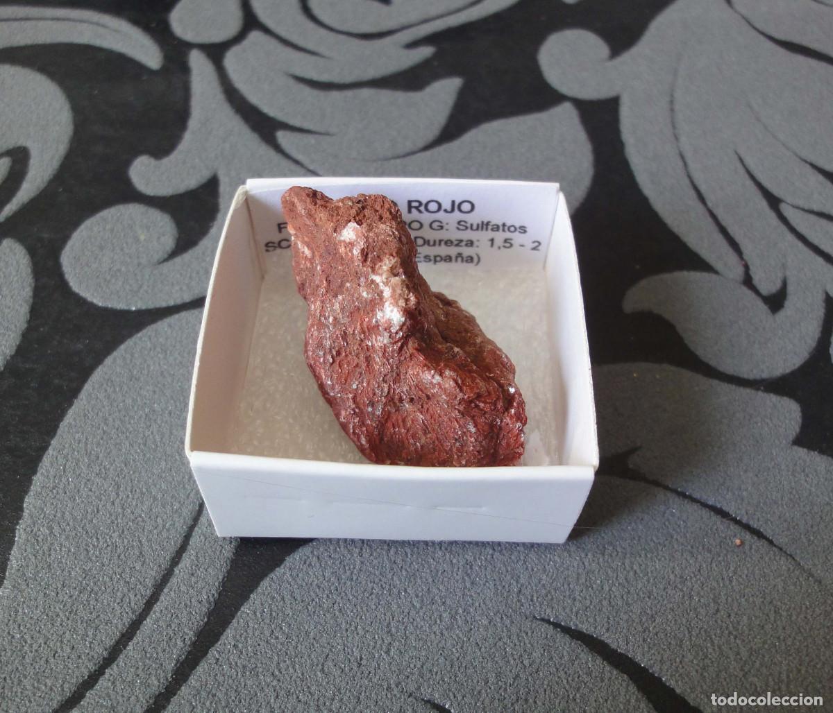 Coleccionismo de minerales: MINERAL YESO MINERALES EN CAJA 4X4 CM