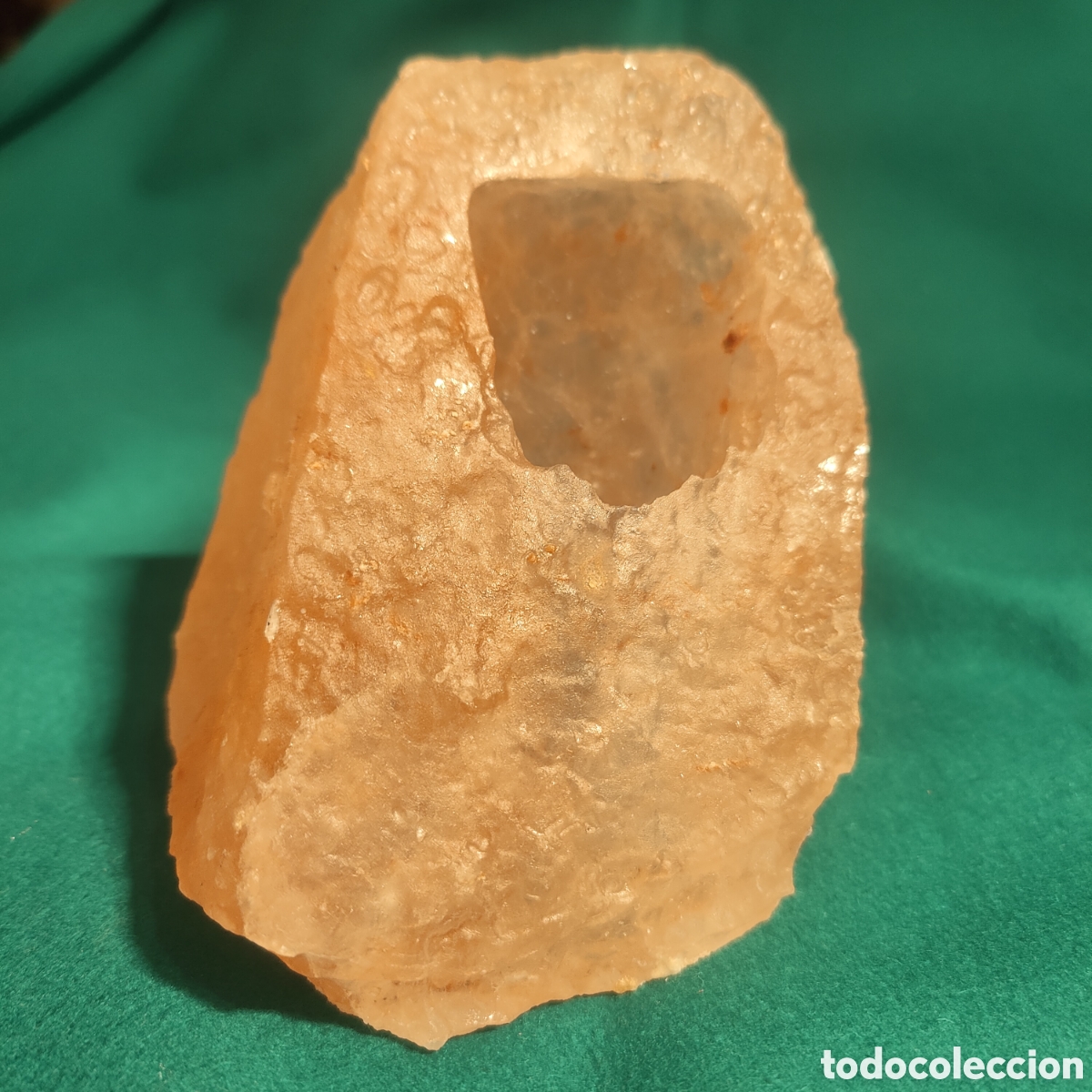 Coleccionismo de minerales: CALCITA NARANJA. MUY BUENA PIEZA. 1,4 KG.