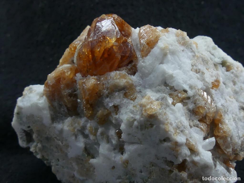 Coleccionismo de minerales: Espessartina, Skardu, Pakistan