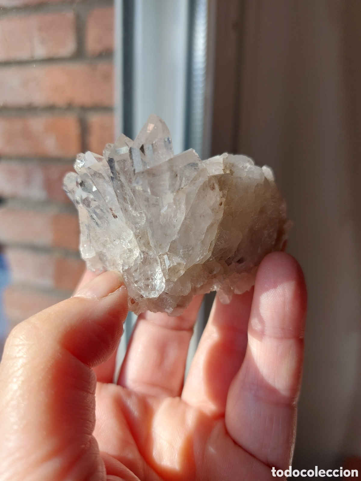 Coleccionismo de minerales: Formacion de cuarzocon multiples puntas