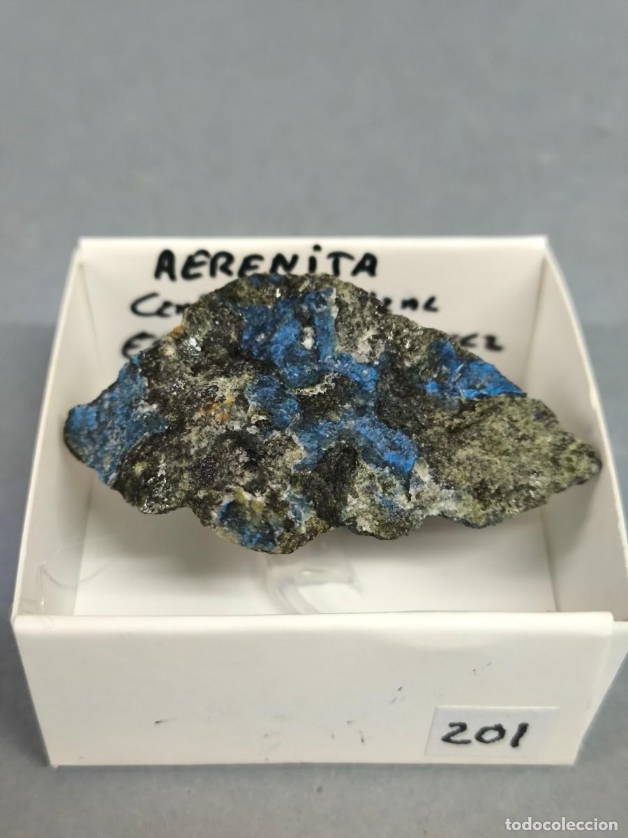 Coleccionismo de minerales: AERENITA - MINERAL. Huesca. 4x4