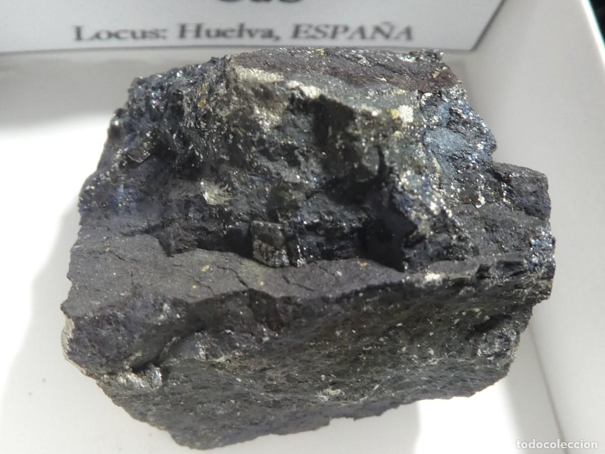 Coleccionismo de minerales: (005) COVELLINA, RIOTINTO, HUELVA, ESPA&Ntilde;A.