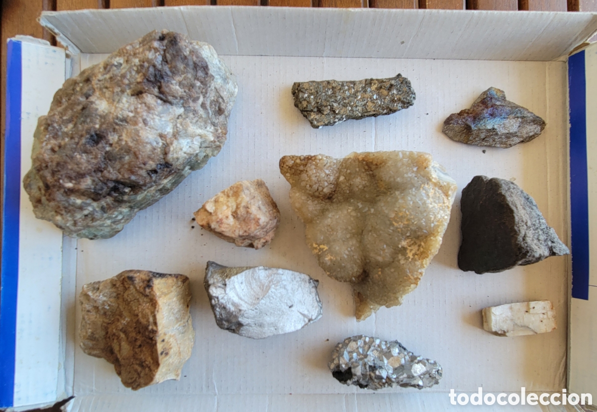 Coleccionismo de minerales: Lote 10 minerales variados