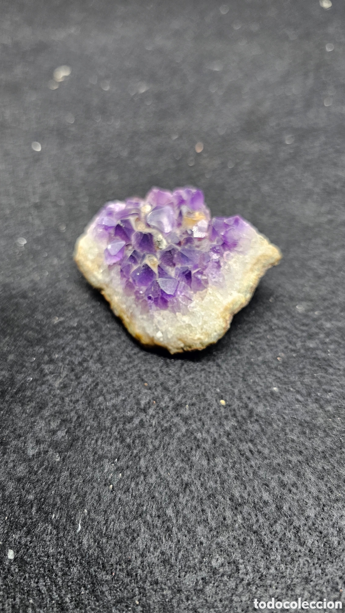 Coleccionismo de minerales: Trozo de piedra amatista