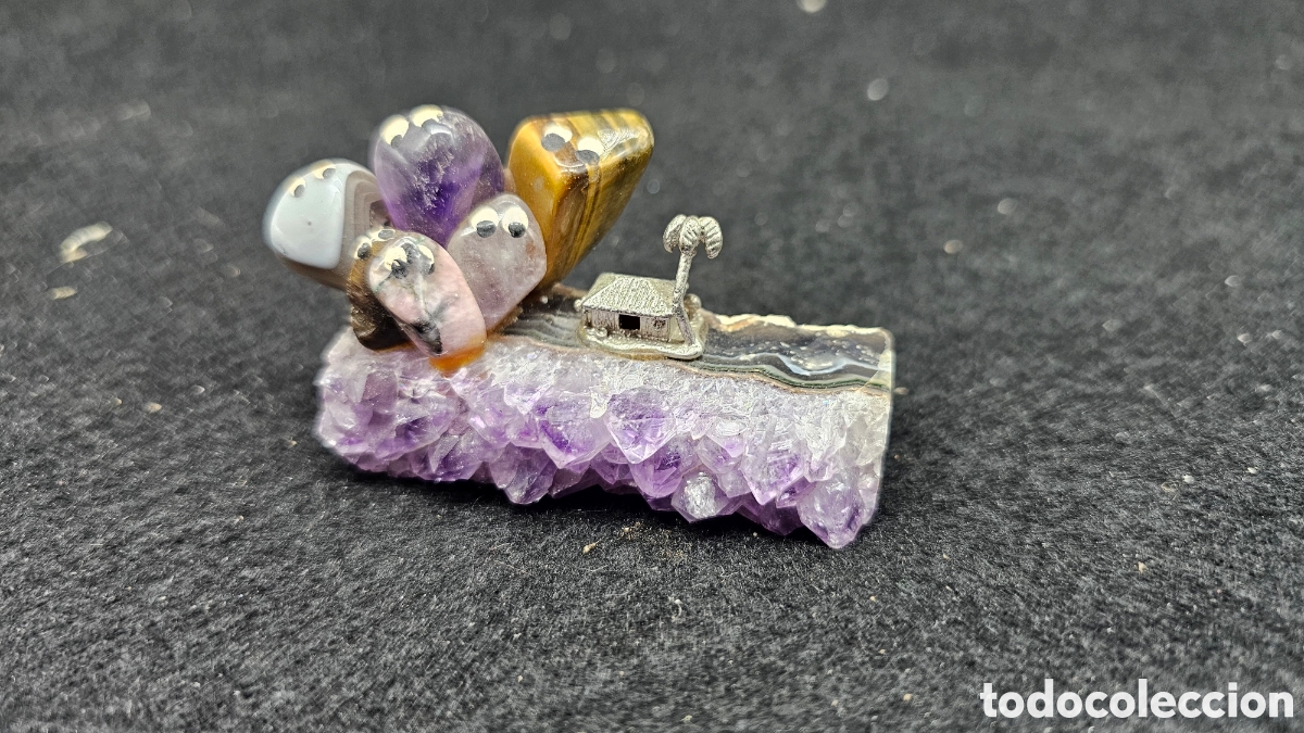 Coleccionismo de minerales: Decoraci&oacute;n con piedras semipreciosas
