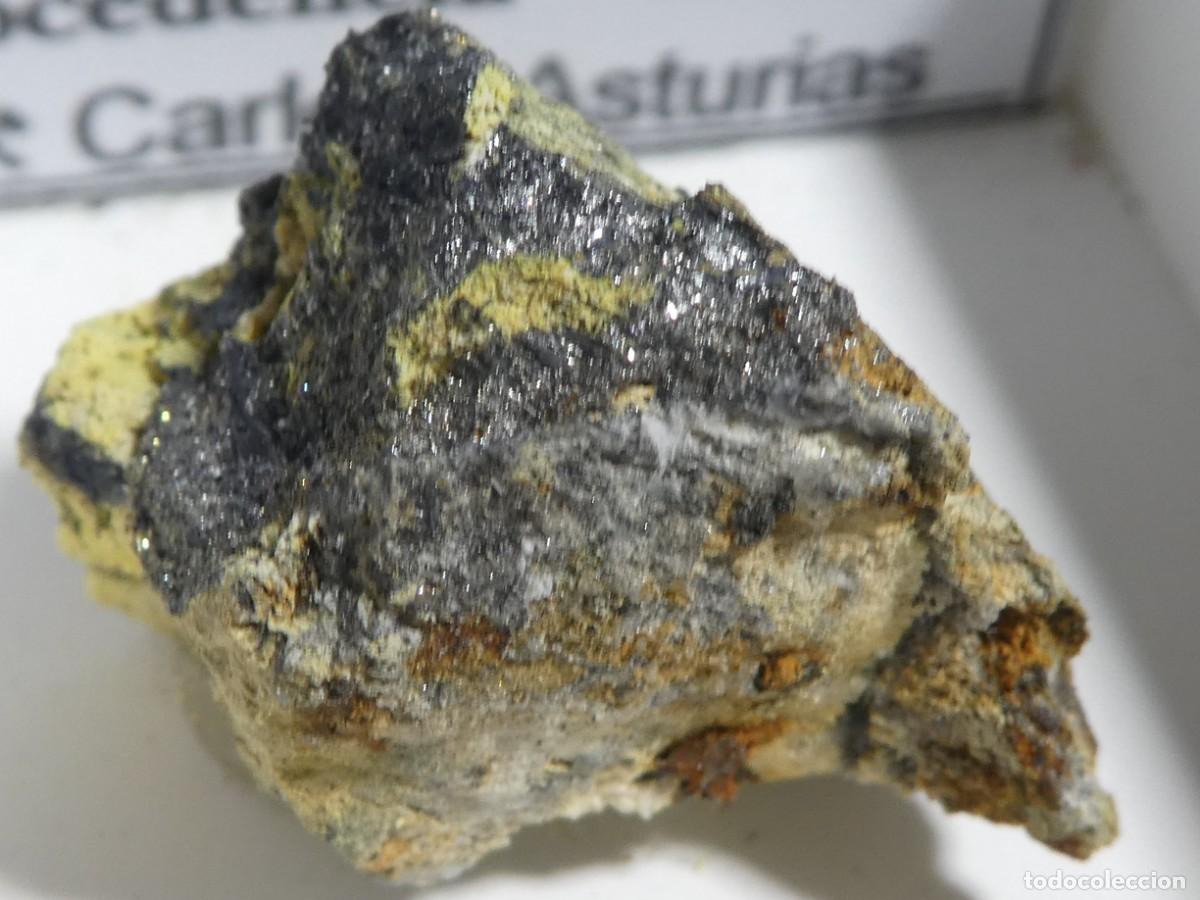 Coleccionismo de minerales: (007) OXIPLUMBOROMEITA + JAMESONITA, ASTURIAS, ESPA&Ntilde;A.