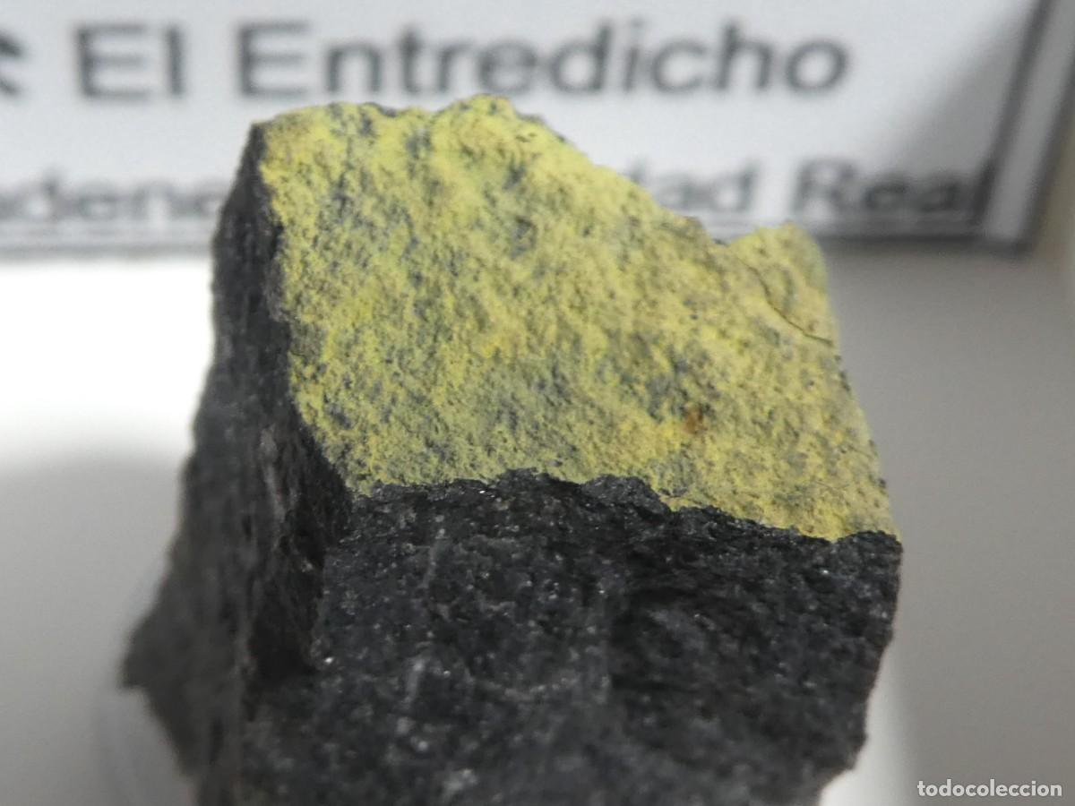 Coleccionismo de minerales: (012) SCHUETTEITA, CIUDAD REAL, ESPA&Ntilde;A.