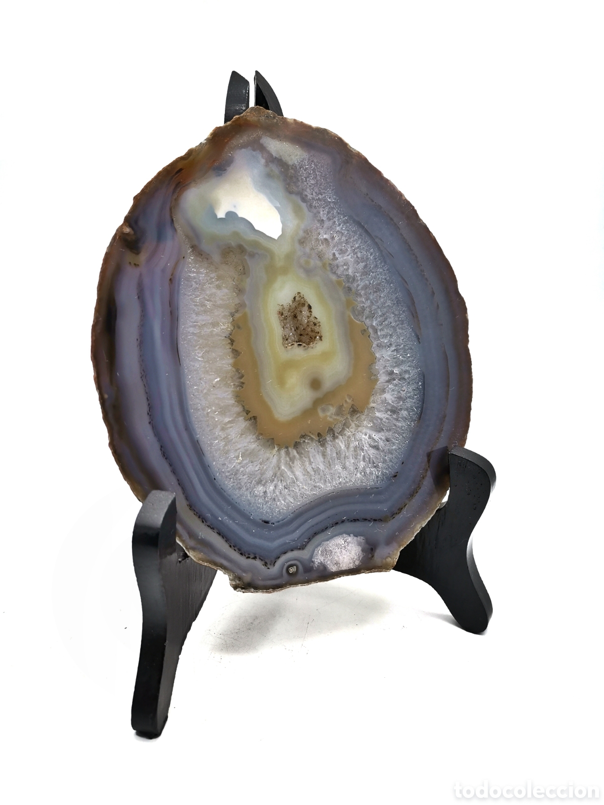 Sammlung von Mineralien: PRECIOSA AGATA NATURAL PULIDA EN EXPOSITOR