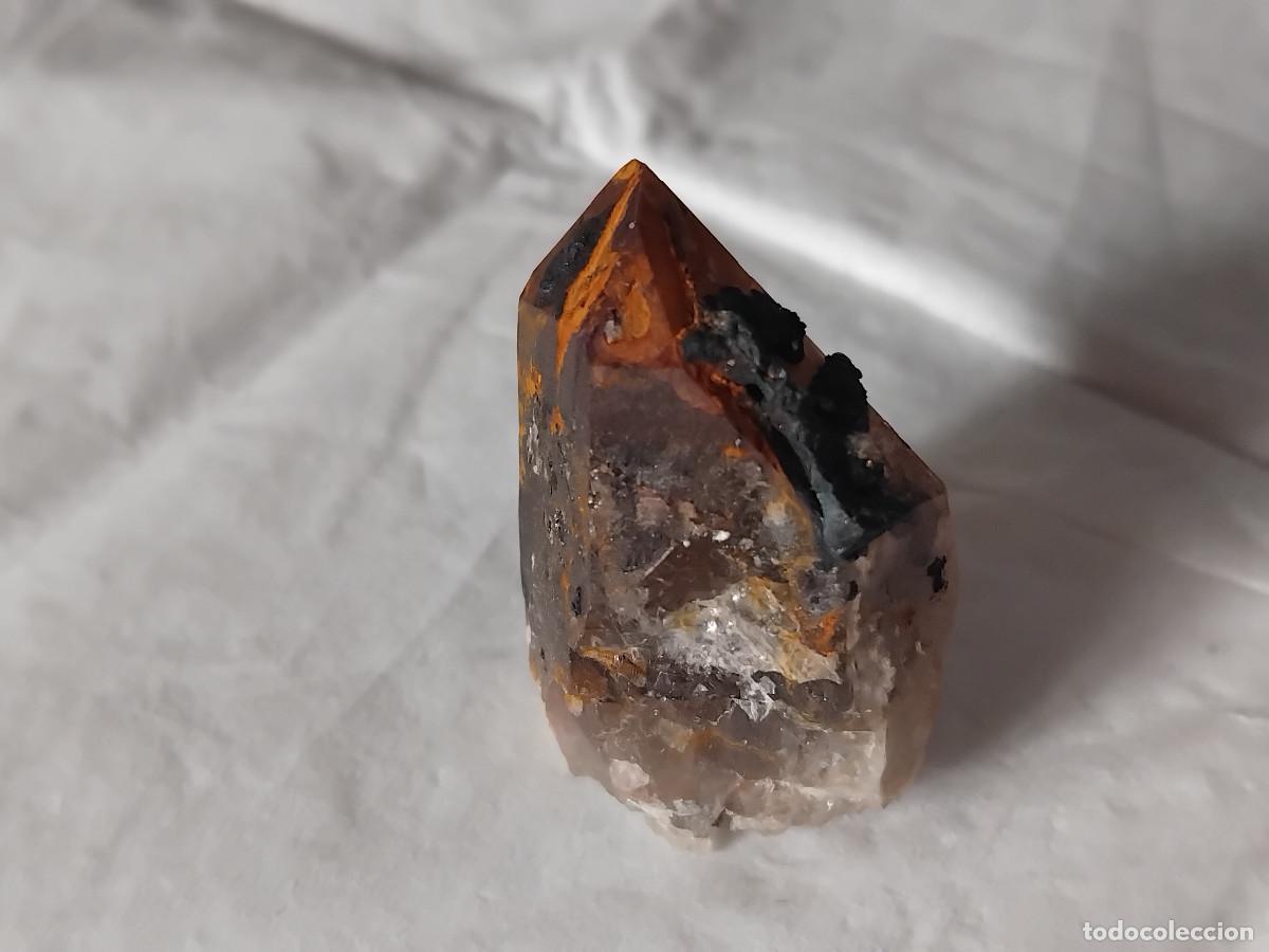 Coleccionismo de minerales: CUARZO AHUMADO CRISTAL (GIRONA) QUARTZ MINERAL MINERALES DE COLECCI&Oacute;N