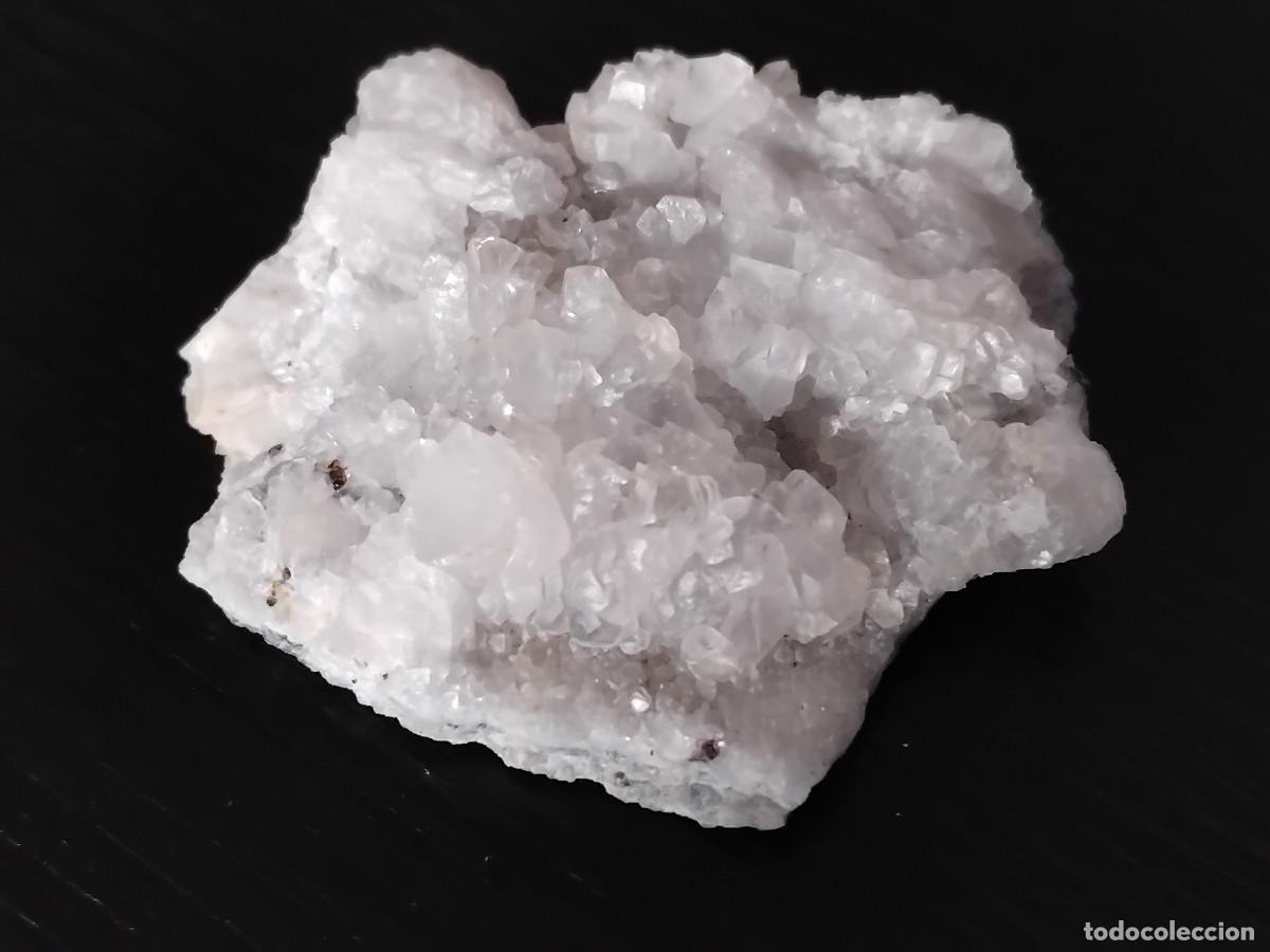 Coleccionismo de minerales: CALCITA sobre CUARZO mineral - Pedrera Berta, El Papiol (Barcelona) - MINERALES DE COLECCI&Oacute;N