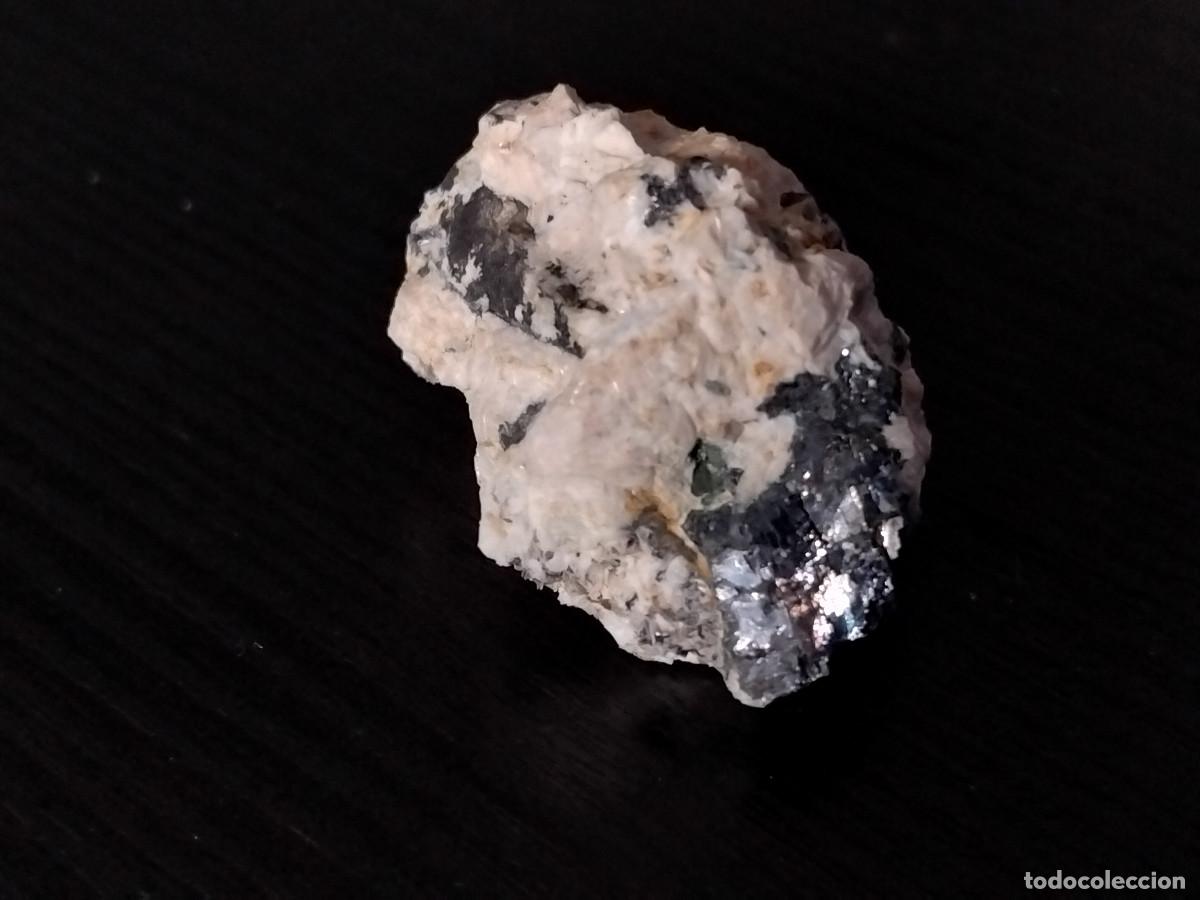 Coleccionismo de minerales: GALENA sobre BARITA mineral - El Molar (Tarragona) - MINERALES DE COLECCI&Oacute;N