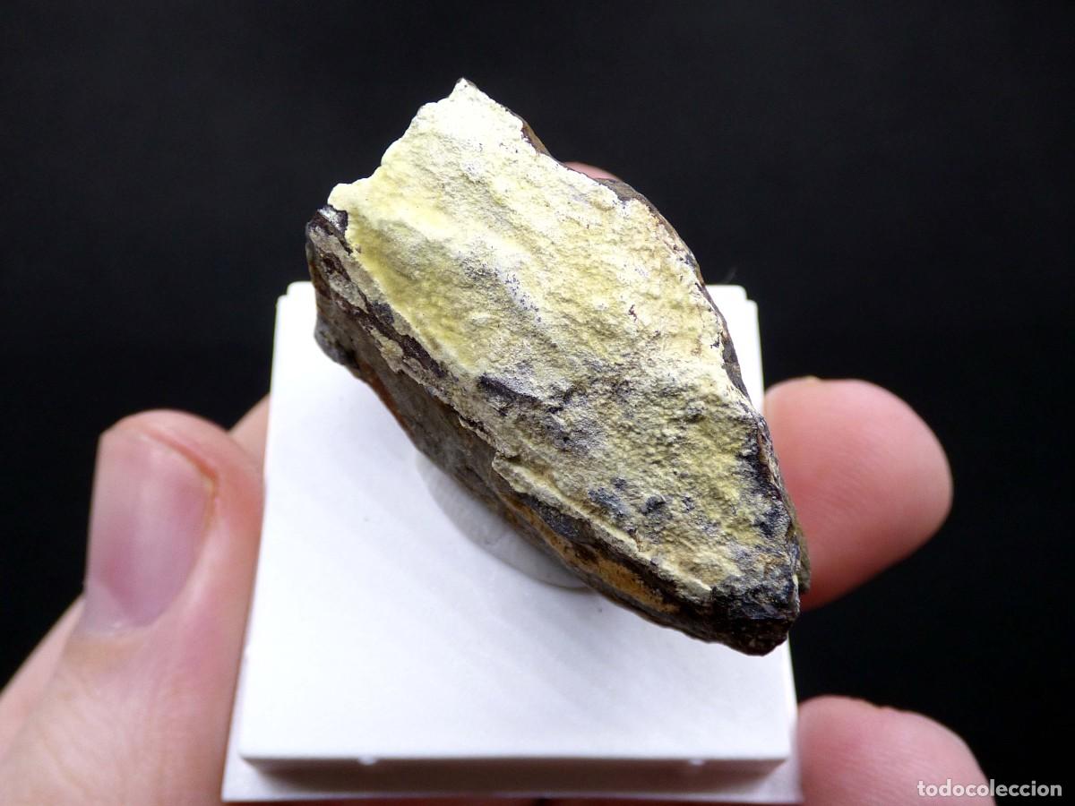 Coleccionismo de minerales: ✅FDMINERALS✅ ⚒️ URANOTILO (URANOFANA) ⚒️ Mina F&eacute;, Saelices El Chico, Salamanca, Espa&ntilde;a - er196