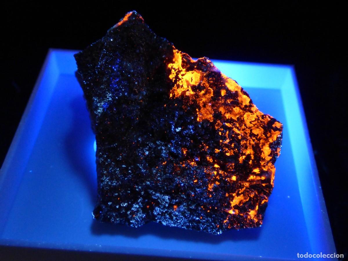Coleccionismo de minerales: ✅FDMINERALS✅ ⚒️ CALOMELANO Y MERCURIO NATIVO ⚒️ Usagre, Badajoz, Extremadura, Espa&ntilde;a - er206