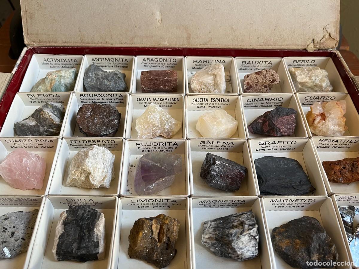 Coleccionismo de minerales: COLECCI&Oacute;N DE 36 MINERALES CRIP MASTER 1 - Foto 4