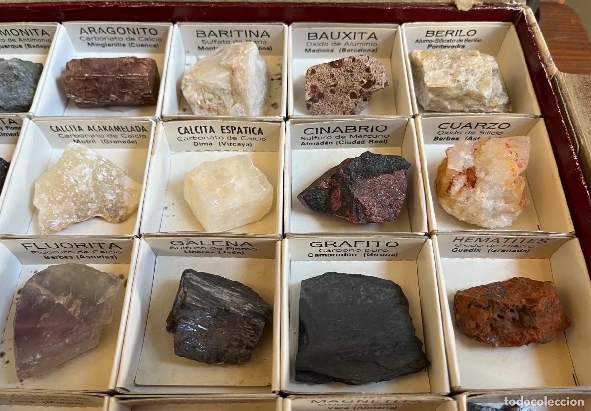 Coleccionismo de minerales: COLECCI&Oacute;N DE 36 MINERALES CRIP MASTER 1 - Foto 7