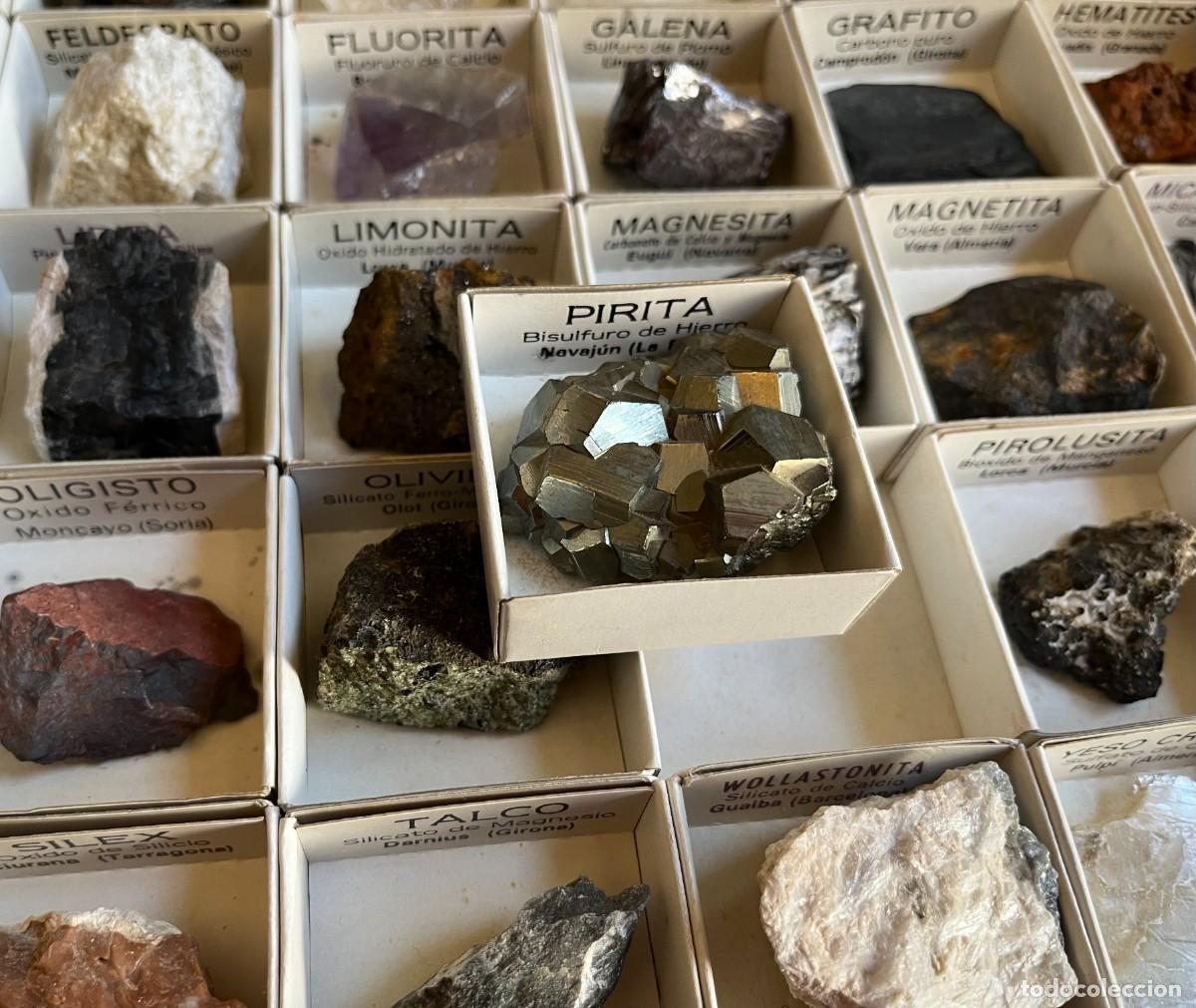 Coleccionismo de minerales: COLECCI&Oacute;N DE 36 MINERALES CRIP MASTER 1 - Foto 13