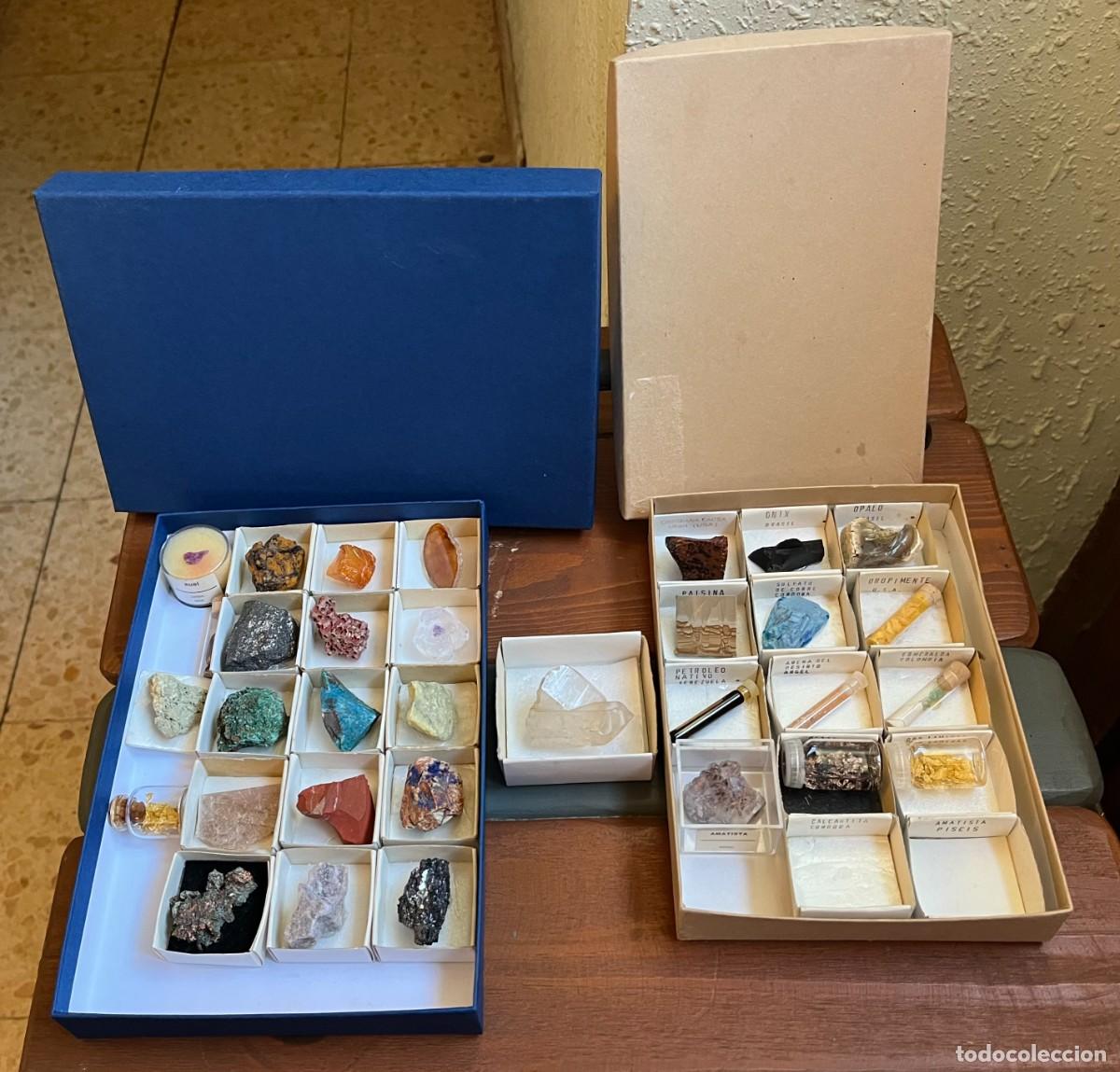 Coleccionismo de minerales: LOTE DE 32 MINERALES Y PIEDRAS VARIAS PROCEDENCIAS