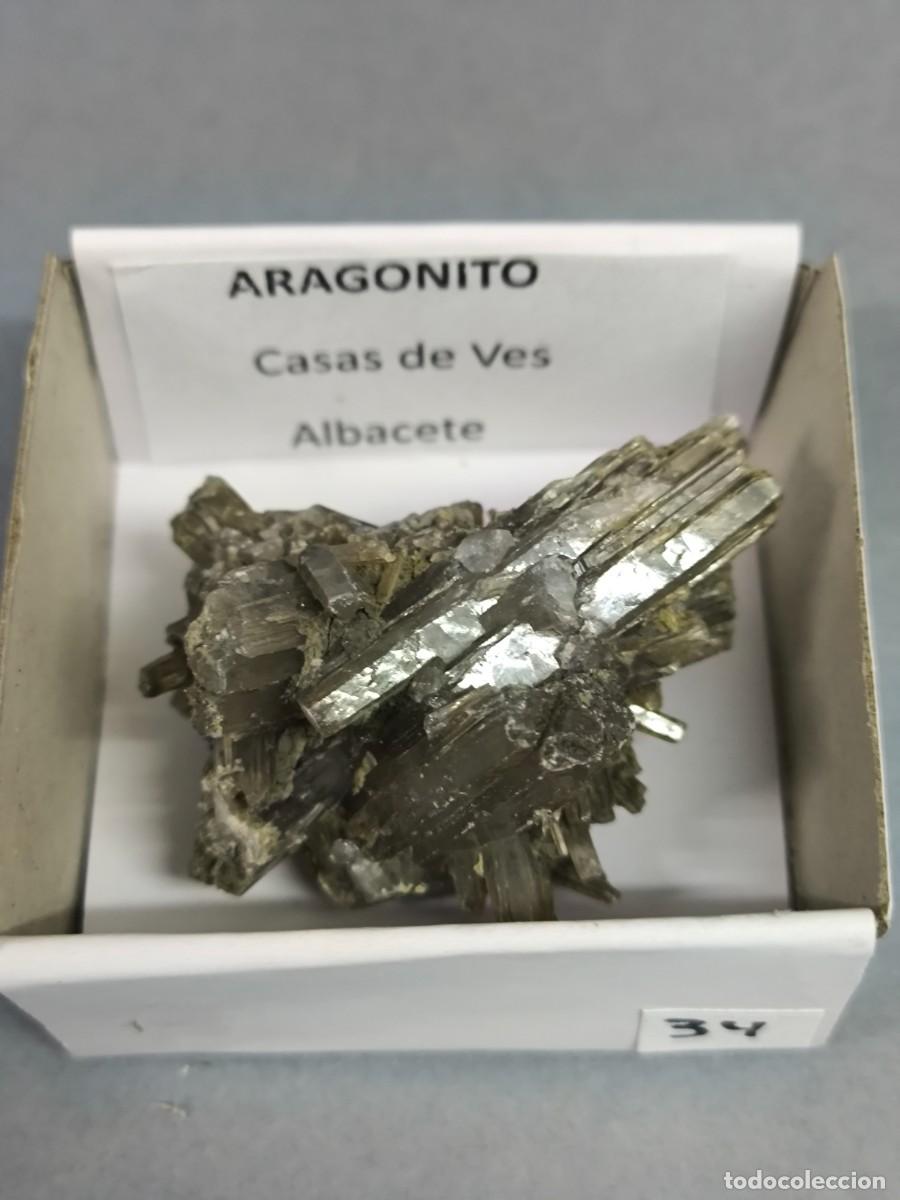 Coleccionismo de minerales: ARAGONITO - MINERAL. Albacete