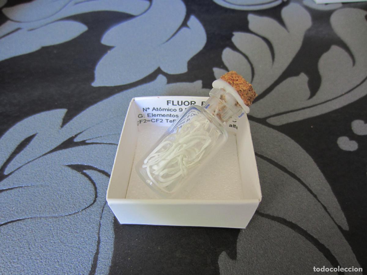 Coleccionismo de minerales: MINERAL ELEMENTOS FLUOR MINERALES EN CAJA 4X4 CM