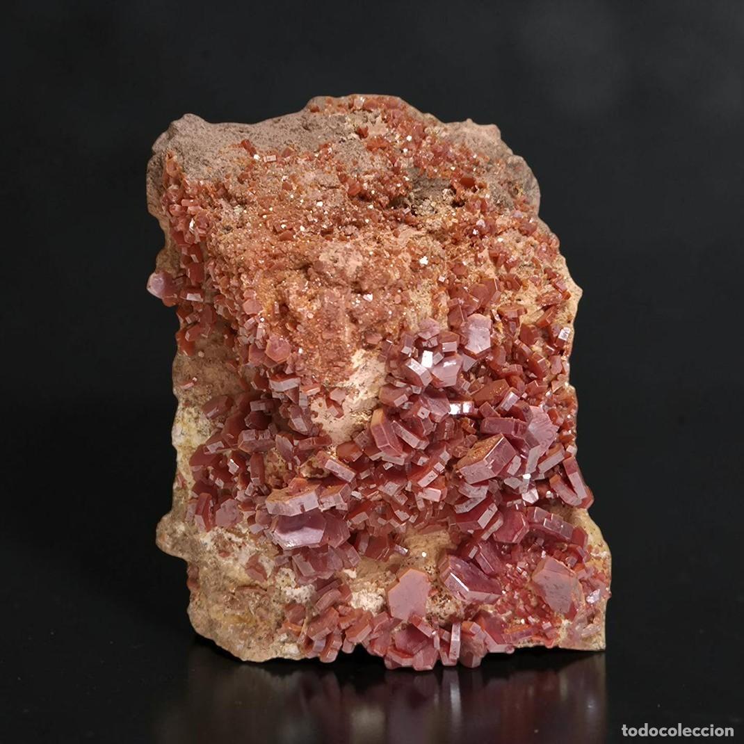 Coleccionismo de minerales: Vanadinita Cristalizada de Marruecos 10cm