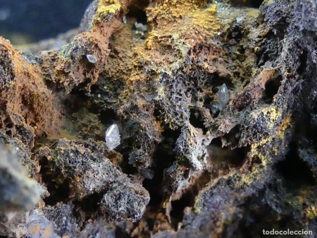Coleccionismo de minerales: Anglesita, Cartagena, Murcia