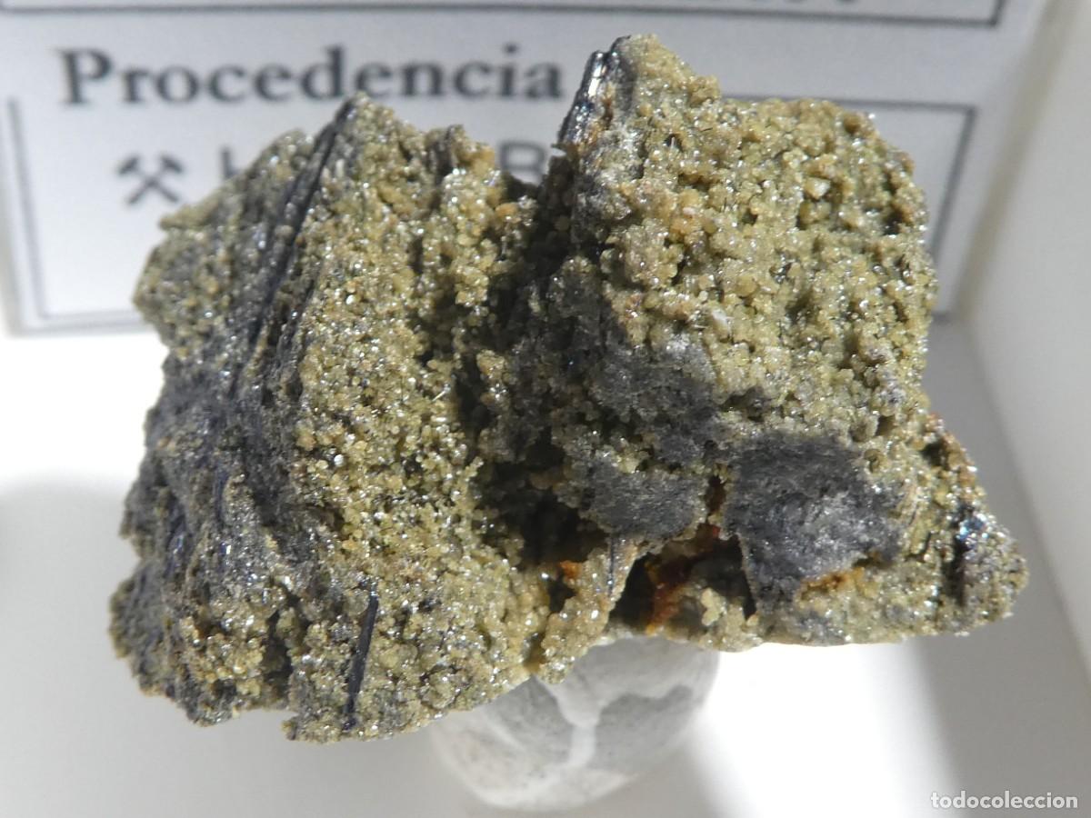 Coleccionismo de minerales: (214) BERTHIERITA, MARAMURES, RUMANIA.