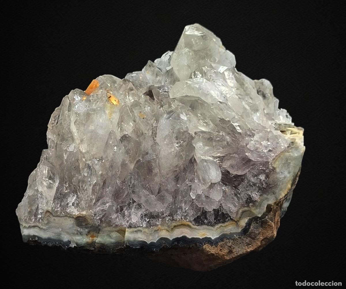 Coleccionismo de minerales: + GRANDE Y RARO FRAGMENTO DE PRESIOLITA AMATISTA VERDE