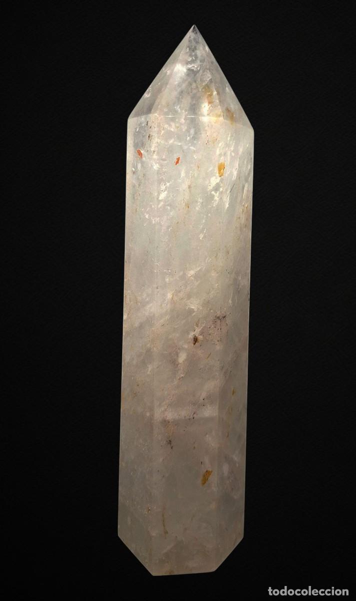 Coleccionismo de minerales: + GRAN PRISMA EN CUARZO - PIEZA MUY DECORATIVA Y LLENA DE SIMBOLISMO