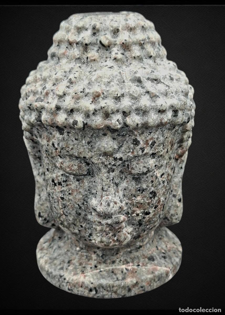 Coleccionismo de minerales: + CABEZA DE BUDA EN YOOPERLITA LUMINISCENTE A LA LUZ ULTRAVIOLETA