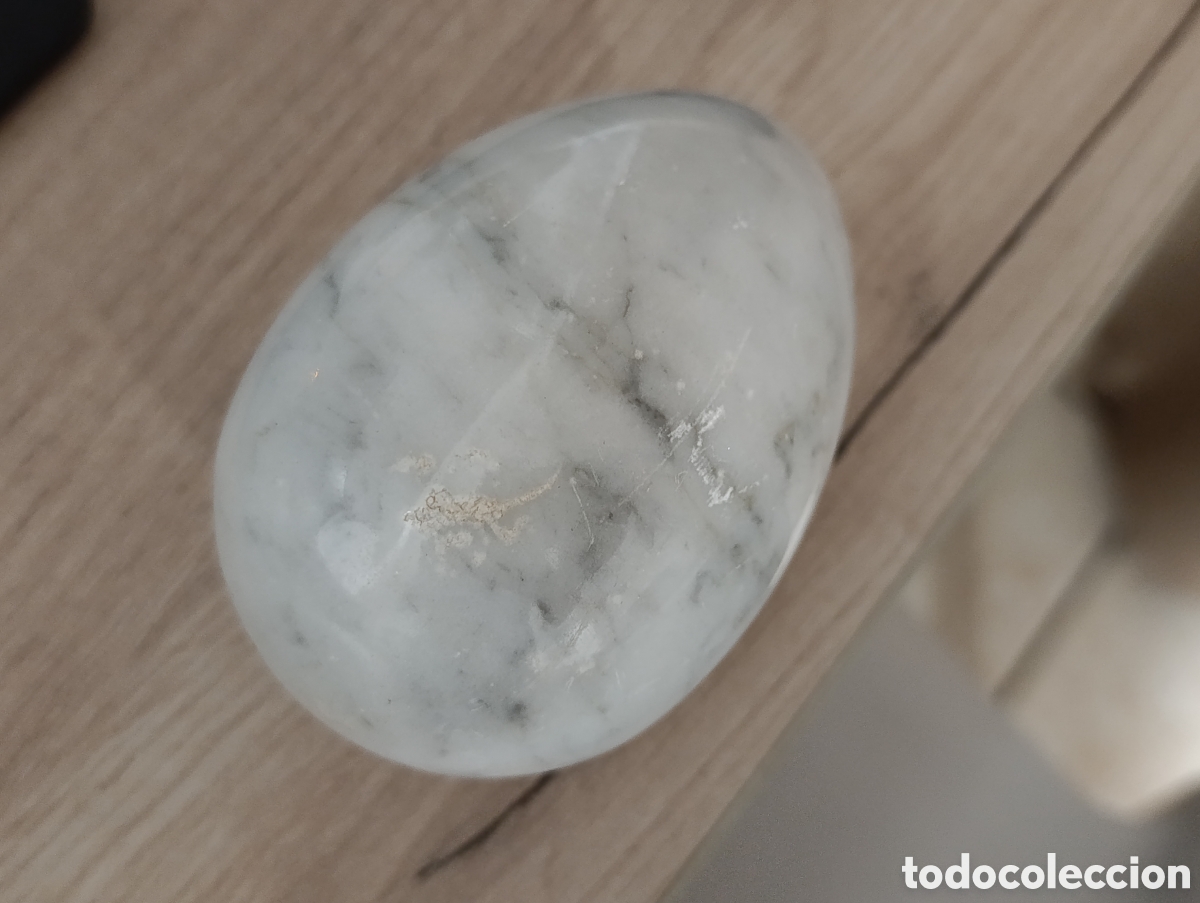 Coleccionismo de minerales: Huevo m&aacute;rmol. 700gr. - Foto 2